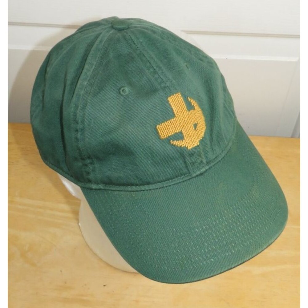 Lambda Chi Alpha Needlepoint Hat by Smathers & Branson Green Adjustable O/S